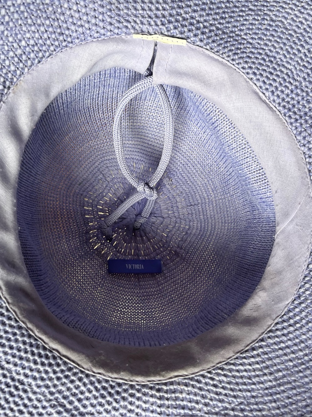 Elegant Purple Women's Sun Hat - Picture 4 of 9
